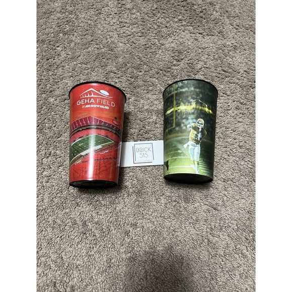 Kansas City Chiefs Plastic Stadium Cup: Arrowhead Stadium & KC Chiefs Logo 32 oz - Picture 3 of 3